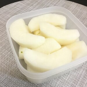 りんごと梨の冷蔵庫保存の方法♬